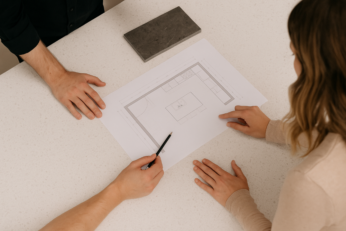 Planning your new benchtop